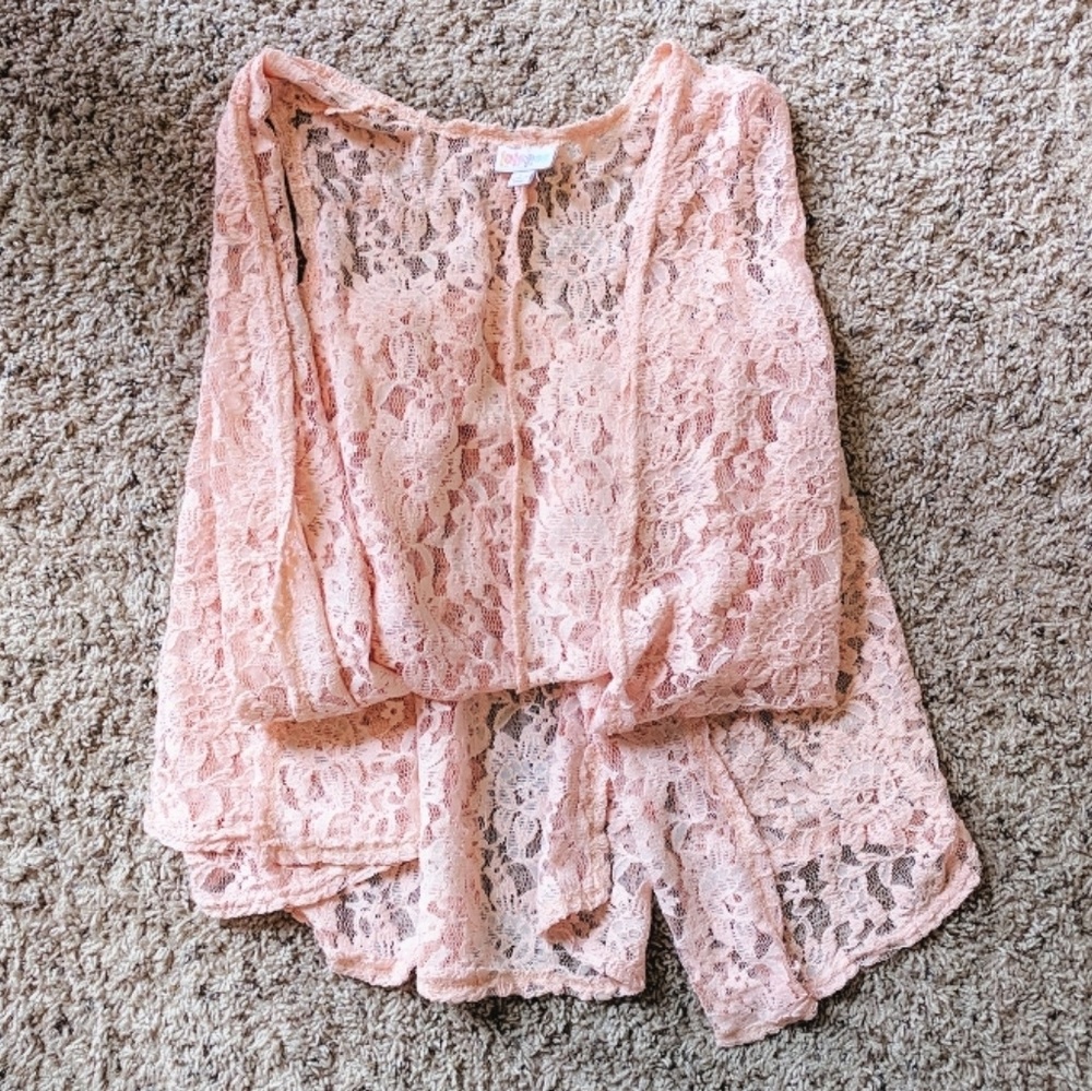 💥2/$25💥 Pink lace joy